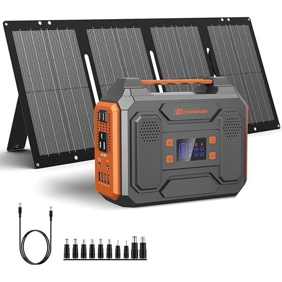portable 300w solar generator