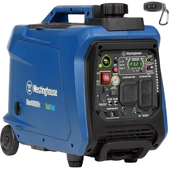Westinghouse 4000W Dual Fuel Portable Inverter Generator