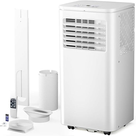 Portable 8000 BTU Air Conditioner with Remote