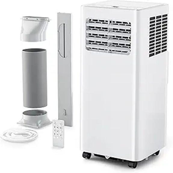 EUHOMY 8,000 Btu Portable AC with Dehumidifier