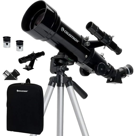 Celestron Travel Scope 70 Refractor Telescope Kit