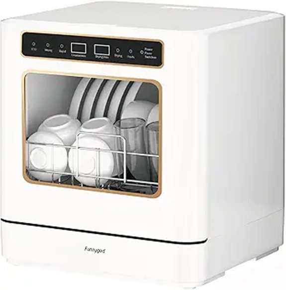 Countertop Portable Dishwasher with Multiple Modes
