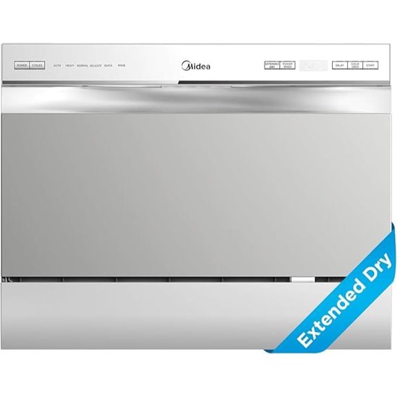 Midea Portable Countertop Dishwasher with 6 Settings
