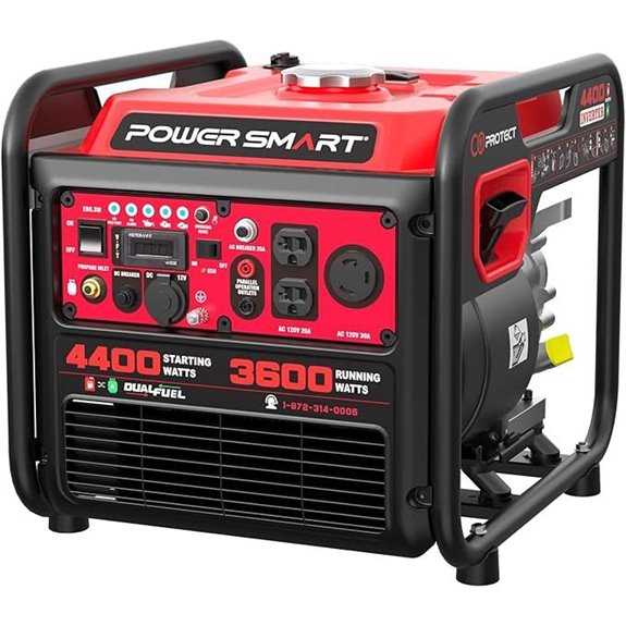portable dual fuel inverter
