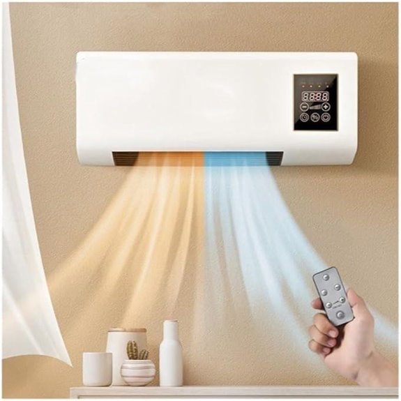 Portable 2-in-1 Ductless Air Conditioner with Remote
