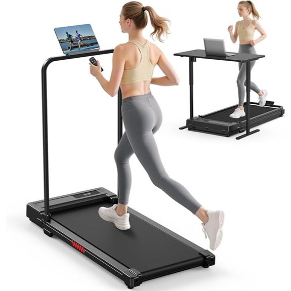 portable home office treadmill
