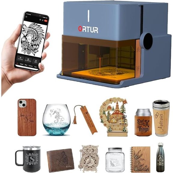Ortur R1 Portable Laser Engraver and Cutter