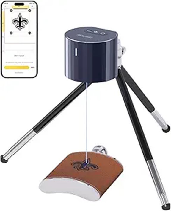 LaserPecker LP1 Pro Portable Laser Engraver with Safety Glasses