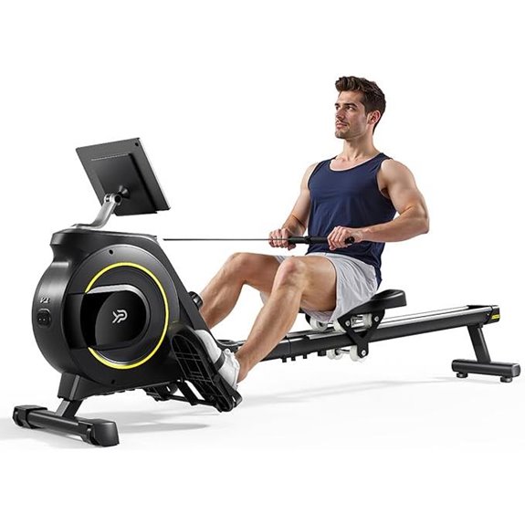 portable magnetic rowing machine