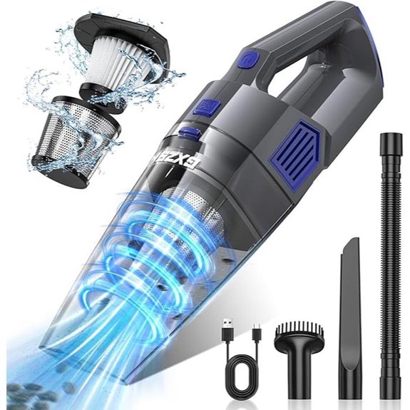 Cordless Handheld Vacuum Cleaner with Strong Suction