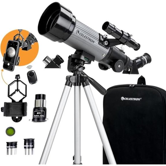 Celestron Travel Scope 70DX Portable Refractor Telescope