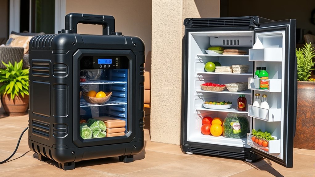 portable refrigerator power considerations