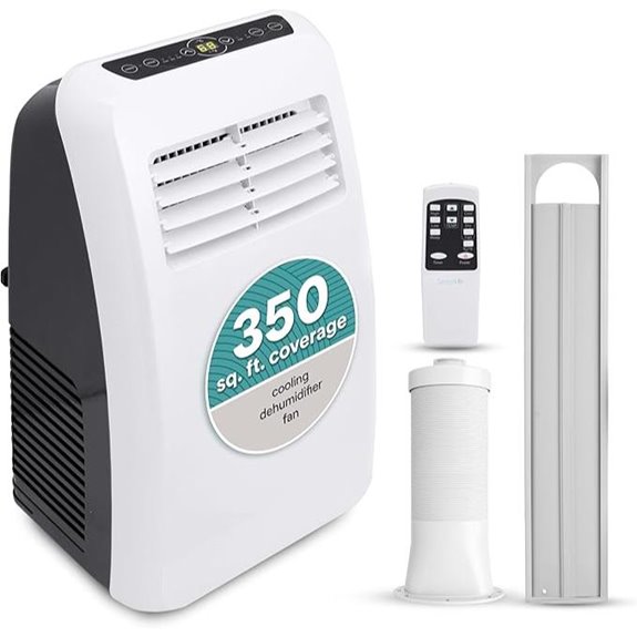 SereneLife 3-in-1 Portable AC with Dehumidifier
