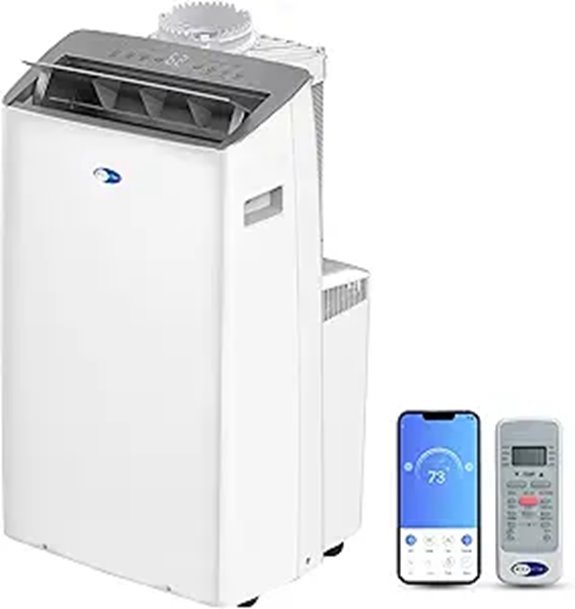 Whynter ARC-1230WN 14,000 BTU Portable AC with Wi-Fi