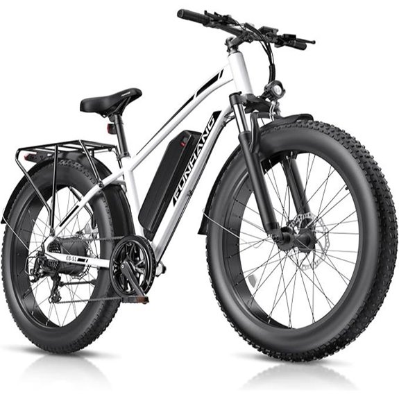 Electric Mountain Bike 1000W 25MPH 60Mi Fat Tire