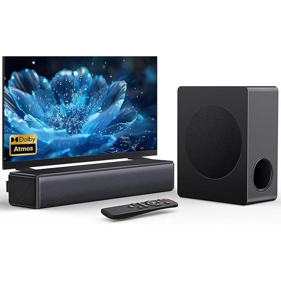 200W Soundbar with Subwoofer and Dolby Atmos