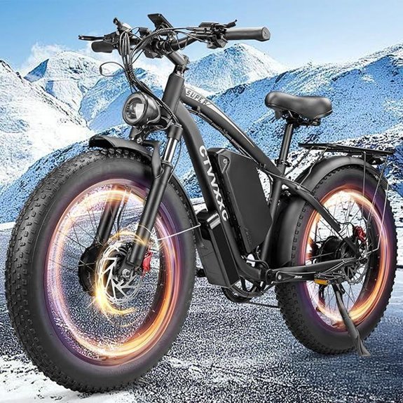 powerful dual motor bicycle