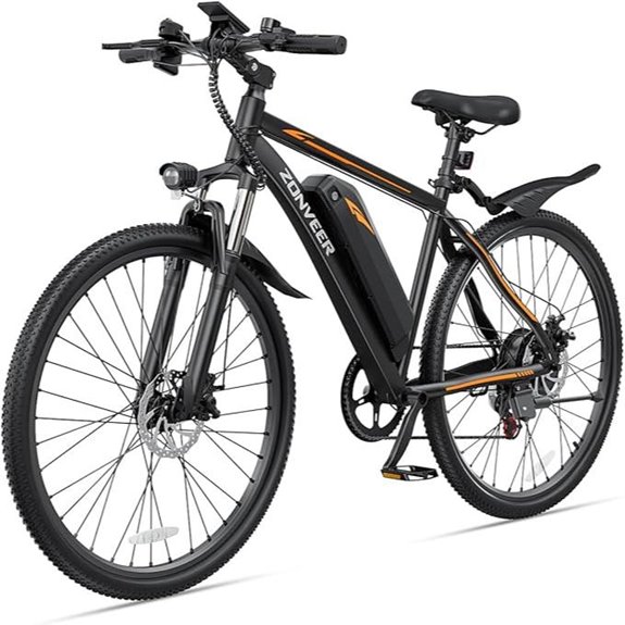 Electric Mountain E-Bike 1000W 40 Mi Removable Battery