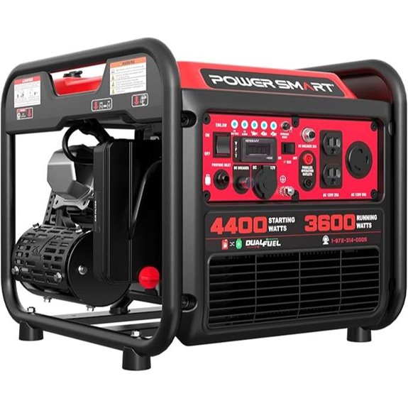PowerSmart 4400W Dual Fuel Portable Inverter Generator