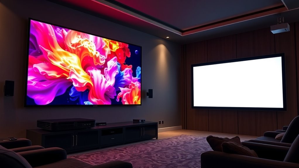 projector type and placement