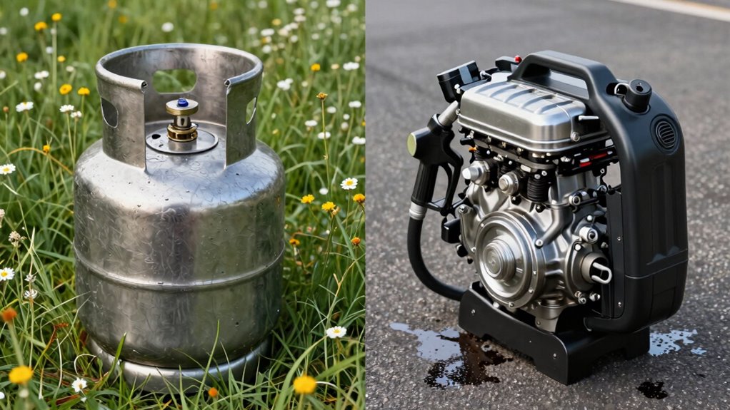 propane vs gasoline tradeoffs