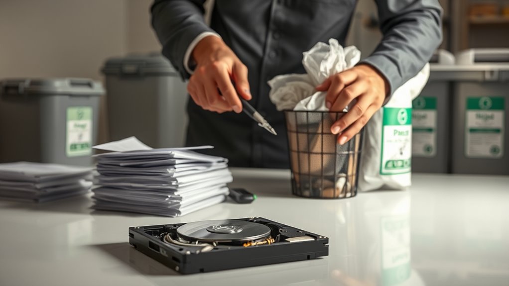 proper data disposal practices