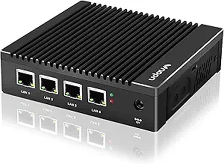 Micro Firewall Appliance with Quad-Core Intel J4125