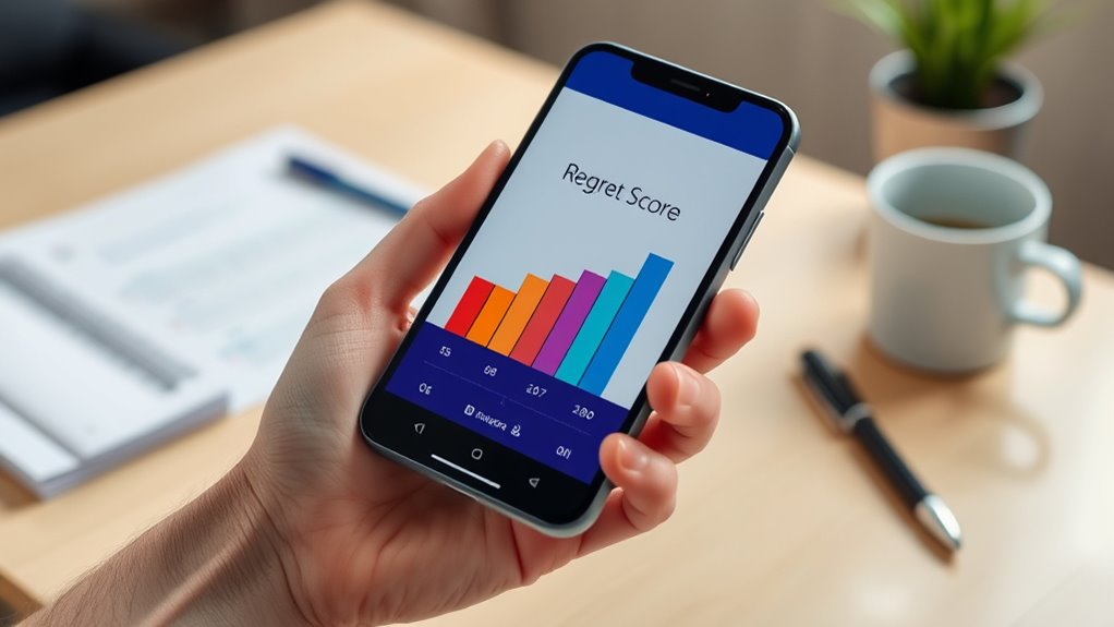 quantify regret for clarity