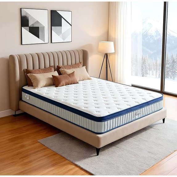 Juego Queen 12-Inch Memory Foam Mattress