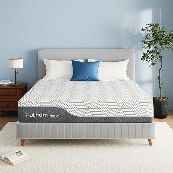 FATHOM Queen Memory Foam Mattress with Gel Foam