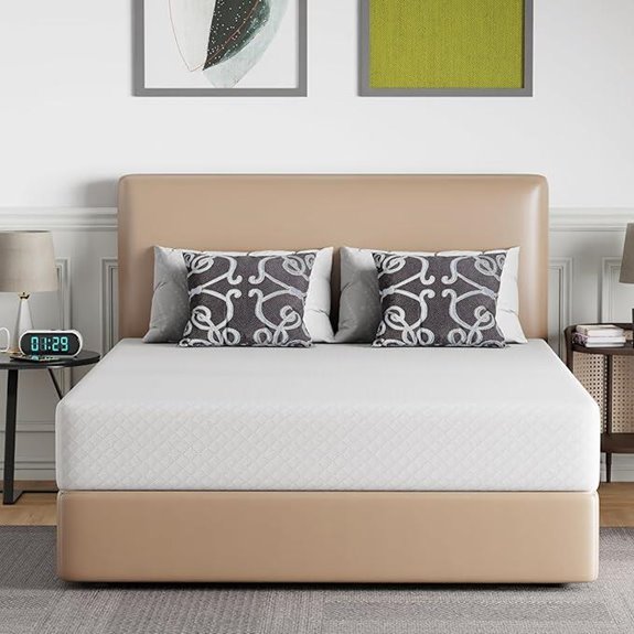 FDW 10 Queen Gel Memory Foam Mattress