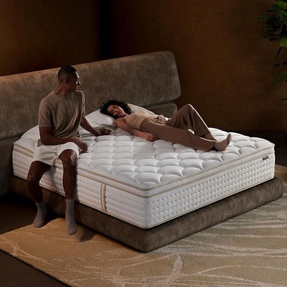 Queen 14-Inch Hybrid Mattress with Memory Foam