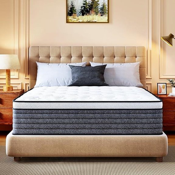 Queen Hybrid Mattress in a Box with Edge Support