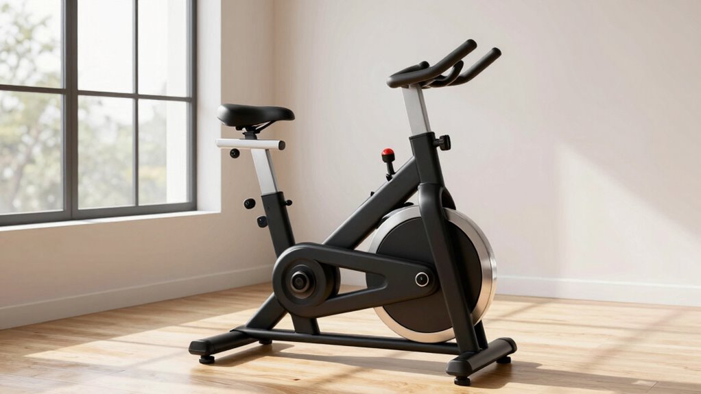 quiet belt drive exercise bikes