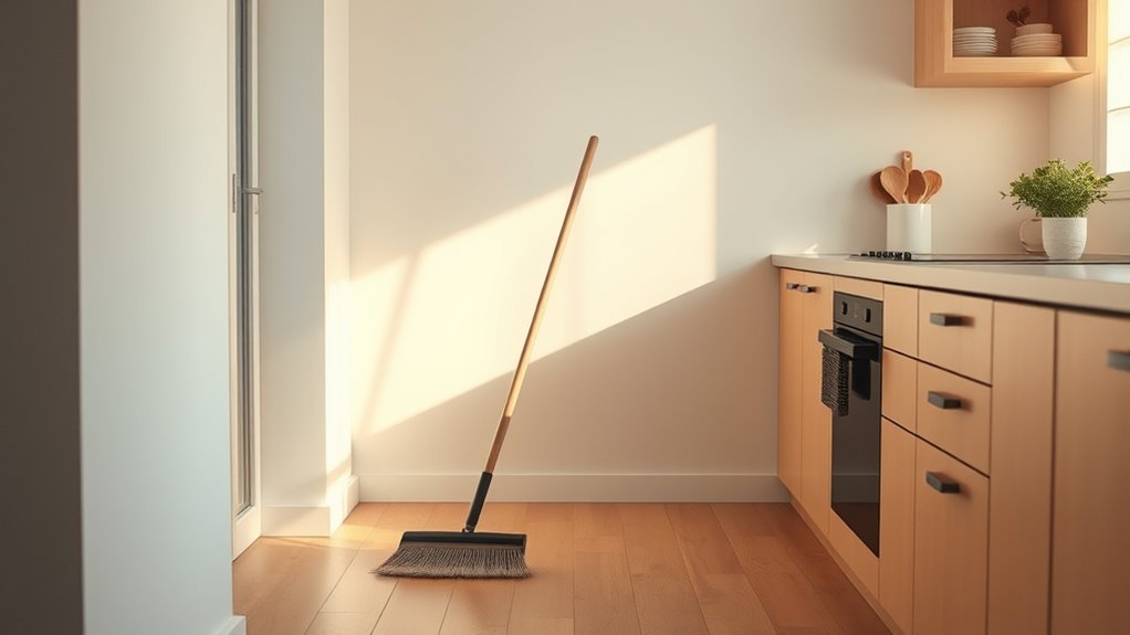 quiet minimalist cleaning routine