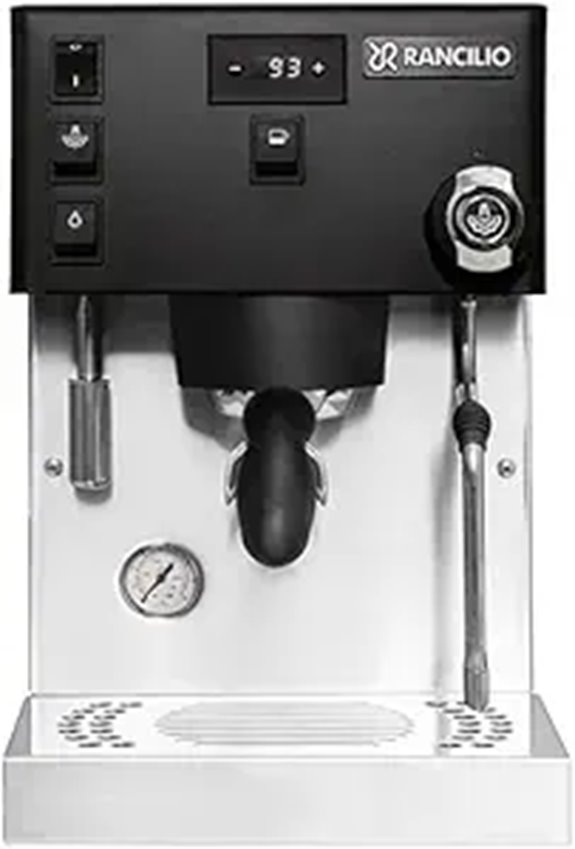 Rancilio Silvia Pro X Espresso Machine Black
