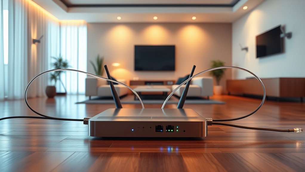 reliable interference free network backbone