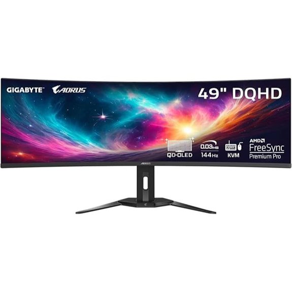 GIGABYTE AORUS 49 QD OLED Monitor (Renewed)