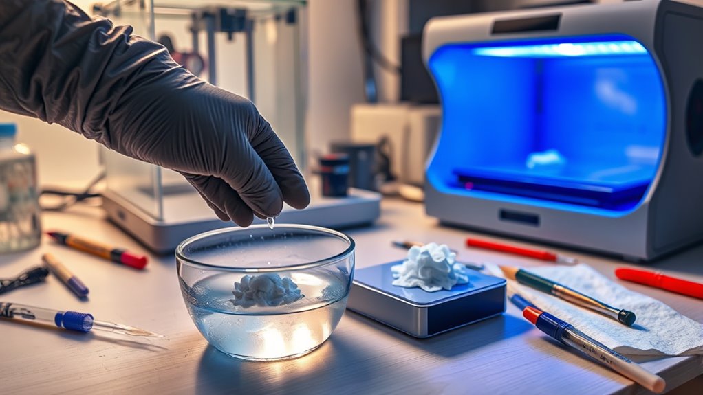 resin safety and post processing