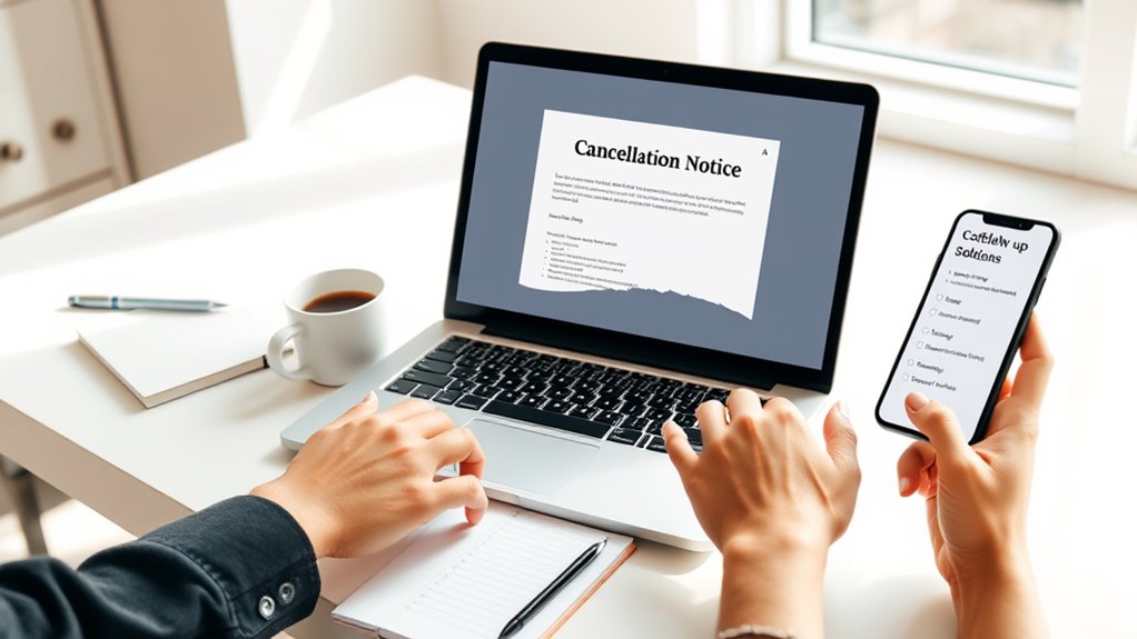 respond professionally to follow ups