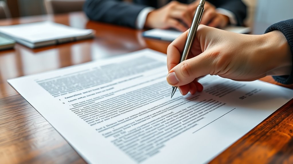 review liability clause carefully