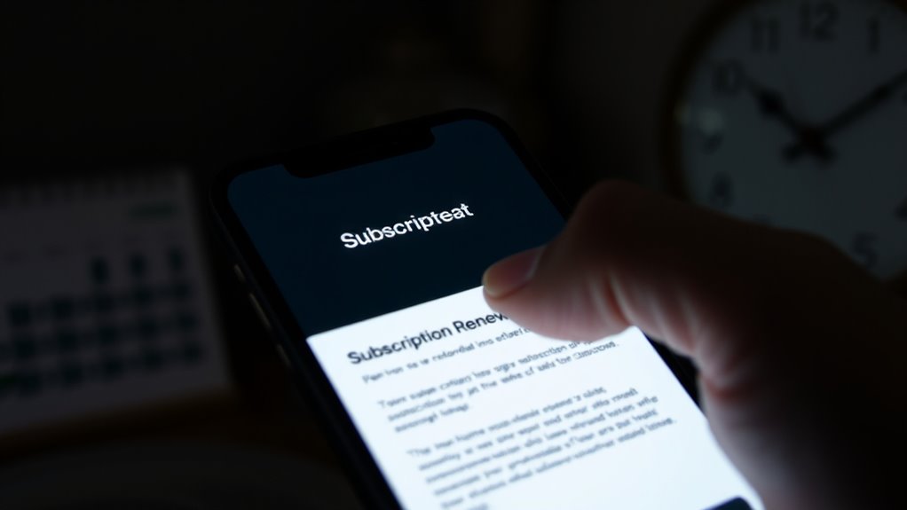 review manage cancel subscriptions