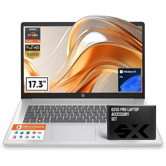 HP 17.3 Ryzen 5 Business Laptop 32GB RAM 1TB SSD