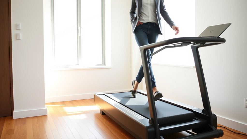 safe treadmill desk habits