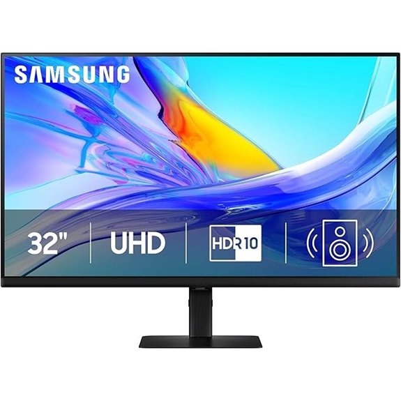 Samsung 32” 4K UHD IPS HDR Monitor with USB-C