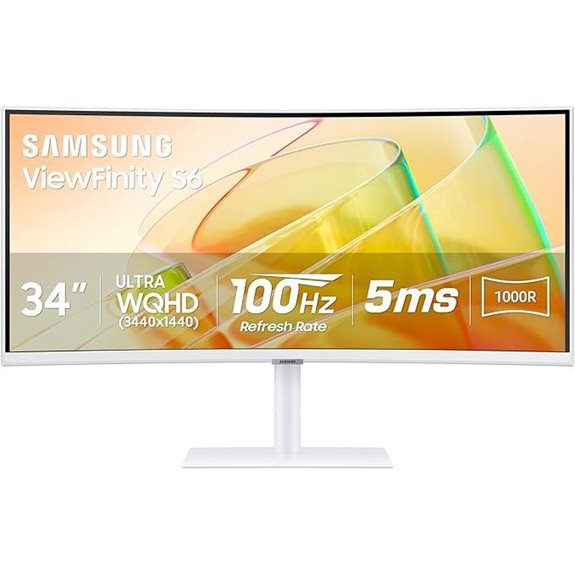Samsung 34” Curved Ultra-WQHD Monitor with HDR10