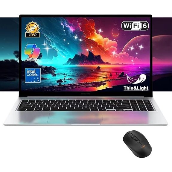Samsung Galaxy Book4 Business Laptop with 15.6 FHD Display