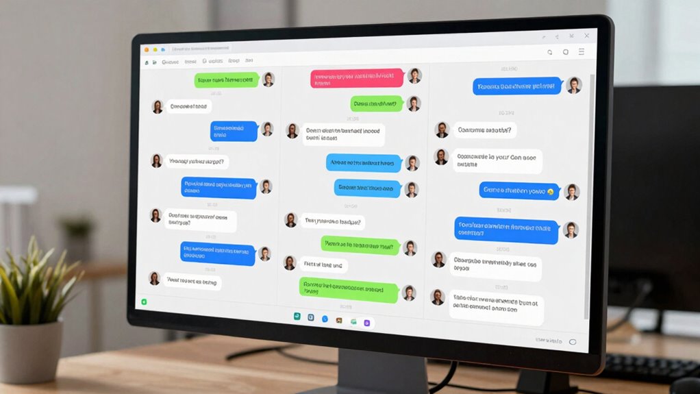 screenshots document customer support