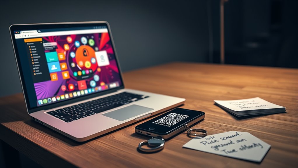 secure accounts with 2fa