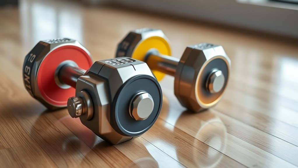 secure adjustable weight locking